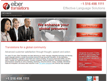 Tablet Screenshot of eibertranslations.com